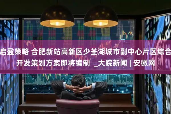 启盈策略 合肥新站高新区少荃湖城市副中心片区综合开发策划方案即将编制  _大皖新闻 | 安徽网